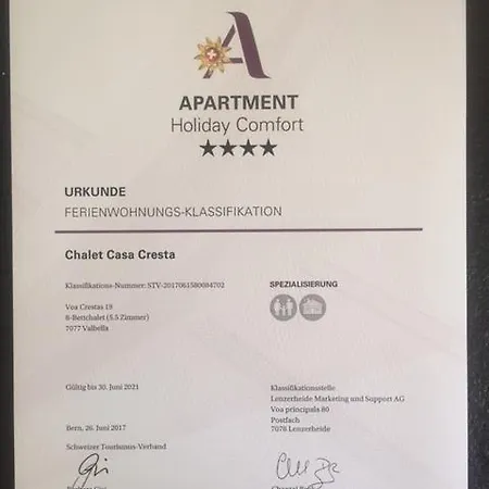 Casa Cresta - Of Lenzerheide - Bis 8 Personen * 瓦尔贝拉