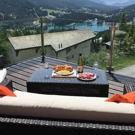 Casa Cresta - Of Lenzerheide - Bis 8 Personen 木屋 瓦尔贝拉