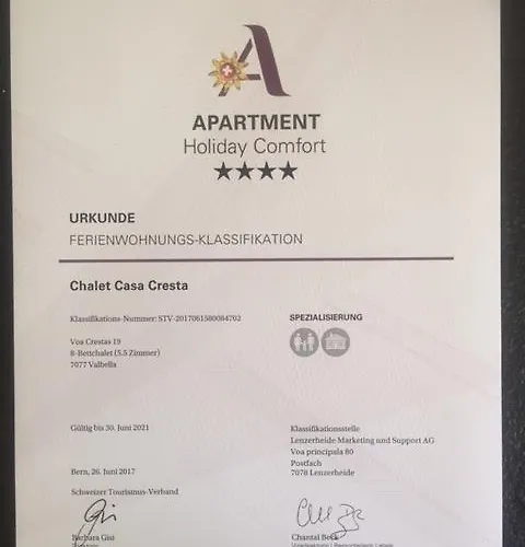 Casa Cresta - Of Lenzerheide - Bis 9 Personen * Valbella